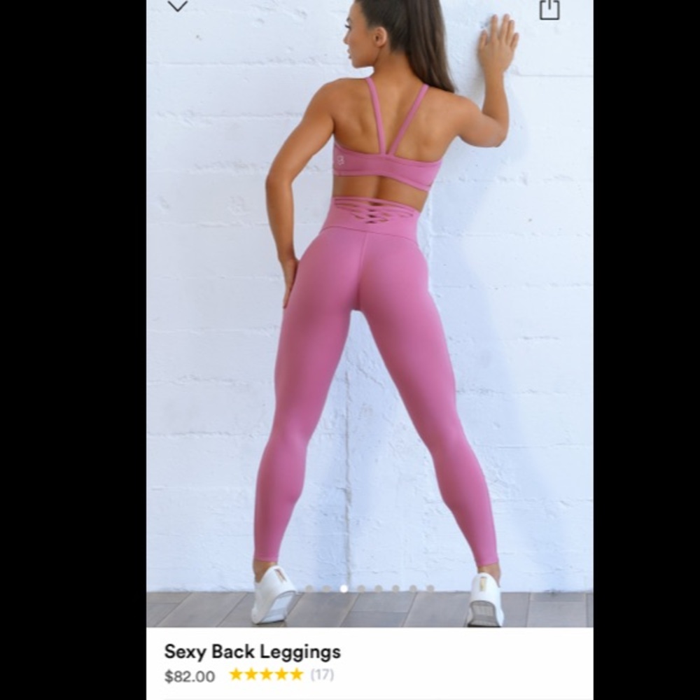 Bombshell Sexy Back Leggings
